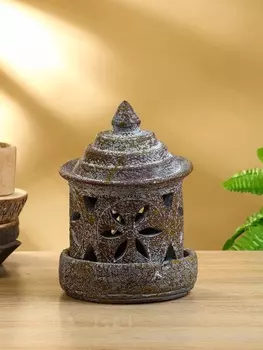 Подсвечник терракота «Фонарь», 14.514.521 см