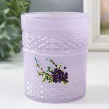 Подсвечник "ВЕРБА" 10х8,5 см, 400 мл