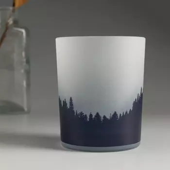 Подсвечник "ВОЛШЕБНЫЙ ЛЕС" 9,3х7,7 см, 240 мл