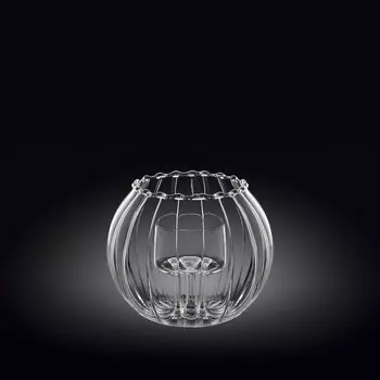 Подсвечник Wilmax England Segment, термостекло, одна свеча, размер 1210 см