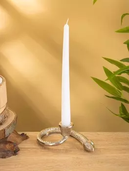 Подсвечник «Змейка», 159.55 см, алюминий