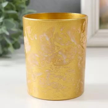 Подсвечник "ЗОЛОТО_1" 9х7,5 см, 250 мл