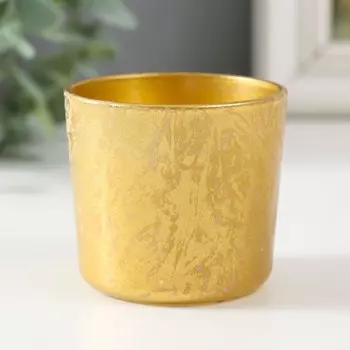 Подсвечник "ЗОЛОТО_1 ДЭЙ" 5,5х6см 100 мл