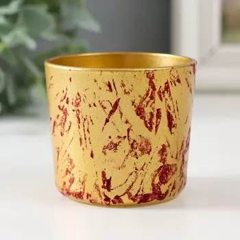 Подсвечник "ЗОЛОТО_3 ДЭЙ" 5,5х6 см 100 мл