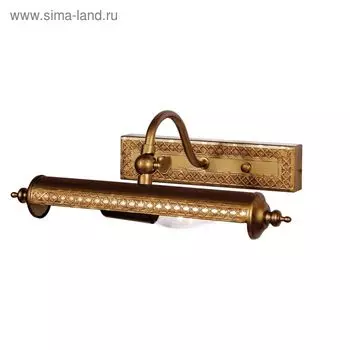 Подсветка для картин 1287-1W Picturion 1x40W E14, коричневый 10x33x20 см