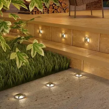 Подсветка для лестниц Elektrostandard, Step 3 LED 3 Вт, 53x63x63 мм, IP65, цвет алюминий