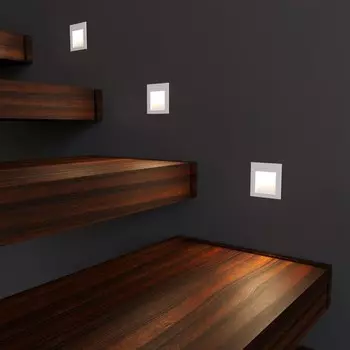 Подсветка для лестниц Elektrostandard, Step 6 LED 3 Вт, 42x65x70 мм, IP65, цвет белый