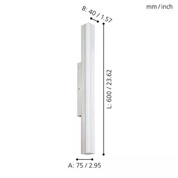 Подсветка для зеркал TORRETTA LED 16Вт