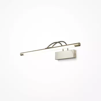 Подсветка Maytoni MIR004WL-L12BZ, 1хLED, 12,1Вт, 11,5х22,5х11,5 см, 800Лм, цвет бронза