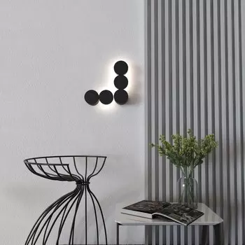 Подсветка интерьерная Elektrostandard, Brioni LED 6 Вт, 70x80x160 мм, IP20, цвет чёрный