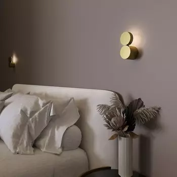 Подсветка интерьерная Elektrostandard, Brioni LED 6 Вт, 70x80x160 мм, IP20, цвет золото