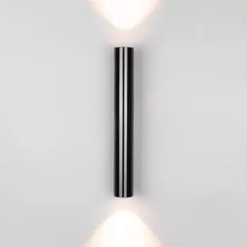 Подсветка интерьерная Elektrostandard, Langer LED 14 Вт, 400x87x52 мм, IP44, цвет чёрный жемчуг