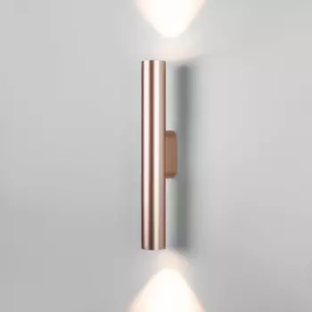 Подсветка интерьерная Elektrostandard, Langer LED 14 Вт, 400x87x52 мм, IP44, цвет золото матовое