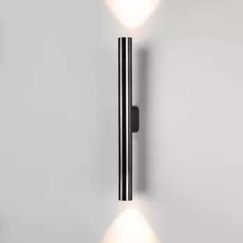 Подсветка интерьерная Elektrostandard, Langer LED 14 Вт, 600x86x53 мм, IP44, цвет чёрный жемчуг