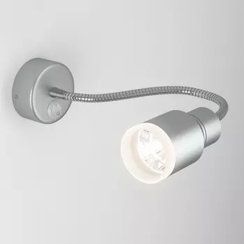 Подсветка интерьерная Elektrostandard, Molly LED 7 Вт, 410x70x70 мм, IP20, цвет серебряный