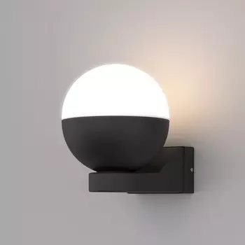 Подсветка интерьерная Elektrostandard, Moon GX53 115x90x107 мм, IP54, цвет чёрный