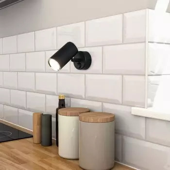 Подсветка интерьерная Elektrostandard, Rutero GU10 140x70x70 мм, IP20, цвет чёрный