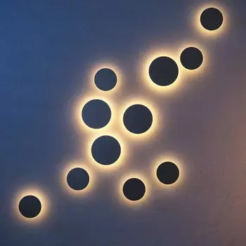 Подсветка Outdoor O420WL-L12GF, LED, 12Вт, 18х18х4 см, 1050Лм, цвет графит