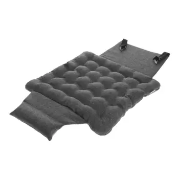 Подушка автомобильная МАТЕХ ECOLOGY LINE, 40 х 40 х 5 см, лузга гречихи, темно-серый