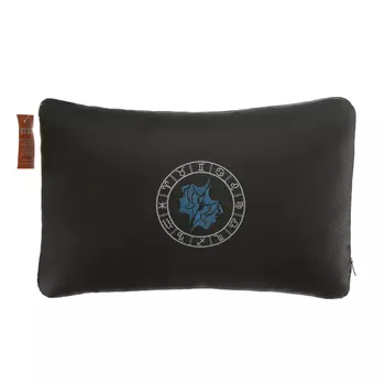 Подушка автомобильная МАТЕХ ЗНАКИ ЗОДИАКА LINE, БЛИЗНЕЦЫ, 45 х 28 х 12 см, черный