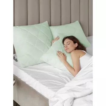 Подушка Bamboo dream, размер 68х68 см, бамбук, зеленый