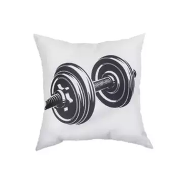 Подушка декоративная «Гантели», размер 40x40 см