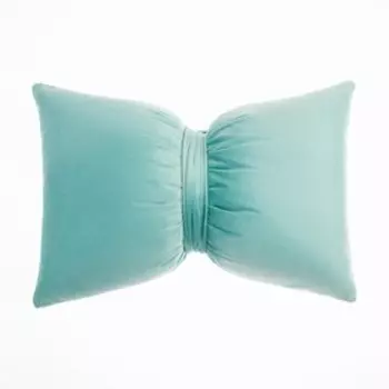 Подушка декоративная Этель «Бантик», цв.мятный, 45*30 см, 100% п/э