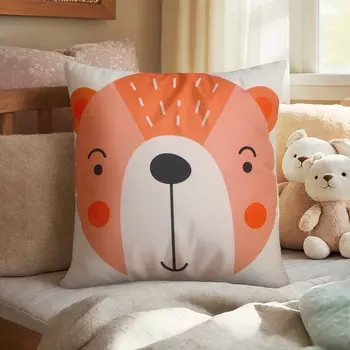 Подушка декоративная «Этель. Медвежонок», 3030 см, велюр