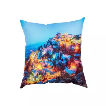 Подушка декоративная «Мерцающий город», размер 40x40 см