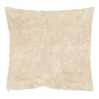 Подушка декоративная, микровельвет, цвет бежевый