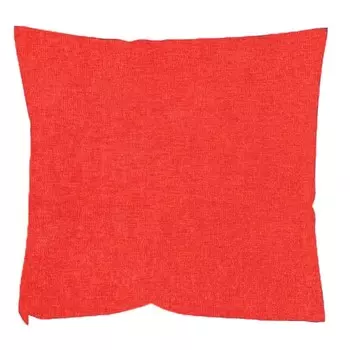 Подушка декоративная, микровельвет, цвет красный