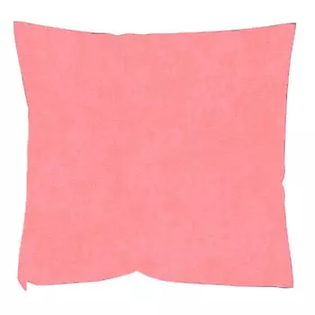 Подушка декоративная, микровельвет, цвет розовый