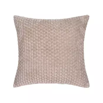 Подушка декоративная Milky coffee, размер 40х40 см, цвет коричневый