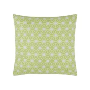 Подушка декоративная на молний Stellar green, размер 40х40 см, цвет зеленый