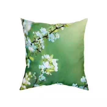 Подушка декоративная «Нежность яблони», размер 40x40 см