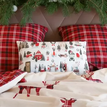 Подушка декоративная новогодняя «Этель. Christmas moments» 6040 см