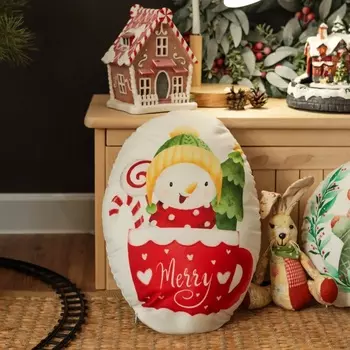 Подушка декоративная новогодняя «Этель. Merry» 2837 см