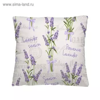 Подушка декоративная «Прованс», размер 40х40 см, габардин