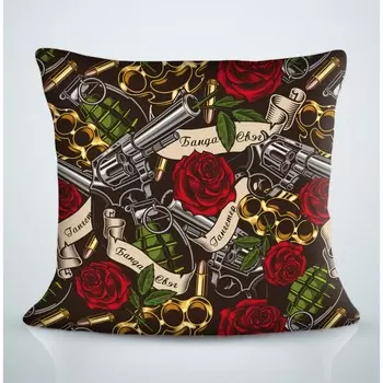 Подушка декоративная, размер 40x40 см