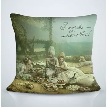 Подушка декоративная, размер 40x40 см