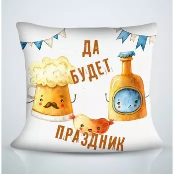 Подушка декоративная, размер 40x40 см