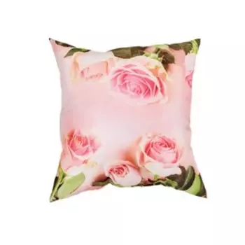 Подушка декоративная «Розы», размер 40x40 см