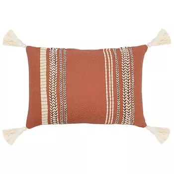 Подушка декоративная с вышивкой Braids Ethnic, размер, 30х45 см