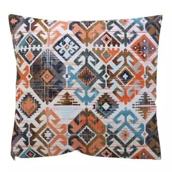 Подушка декоративная «Ясмин», цвет коричневый