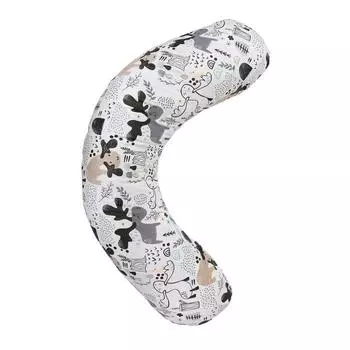 Подушка для беременных, 170 25 см, принт лосята