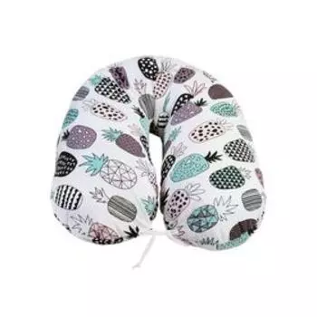 Подушка для беременных, 170 25 см, принт ананасики