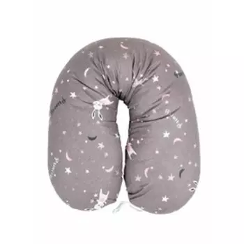 Подушка для беременных AmaroBaby 170х25 (Princess), серый