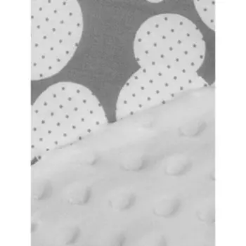 Подушка для беременных анатомическая, размер 72 340 см, мышонок, серый