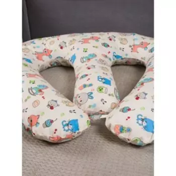 Подушка для двойняшек «Игрушки», холлофайбер, бязь