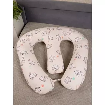 Подушка для двойняшек «Забавный котёнок», холлофайбер, бязь